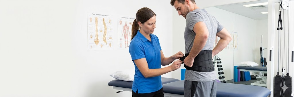 Ländryggssmärta och ryggstöd