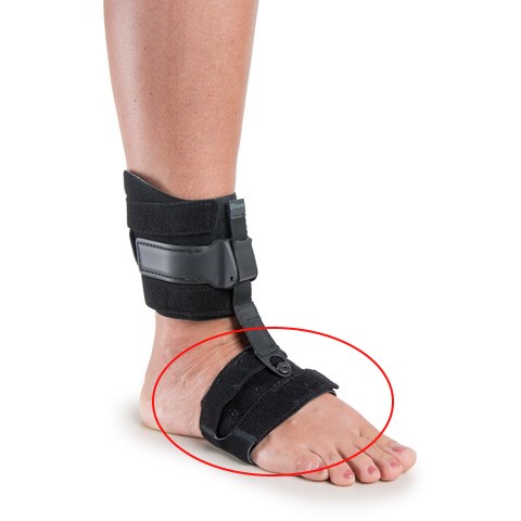 Össur Rebound Foot-Up Foot-Wrap -Fotmanschett, tilläggsdel - Peroneusstöd dvs. stöd vid droppfot - RFU50101 - 1