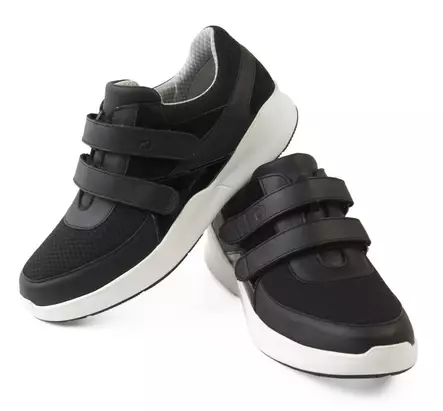 Klaveness Medical 1047 Sporty specialskor, svart/vit, Storlek 2 - Stödjande skor - ME1047-2-221224205 - 2