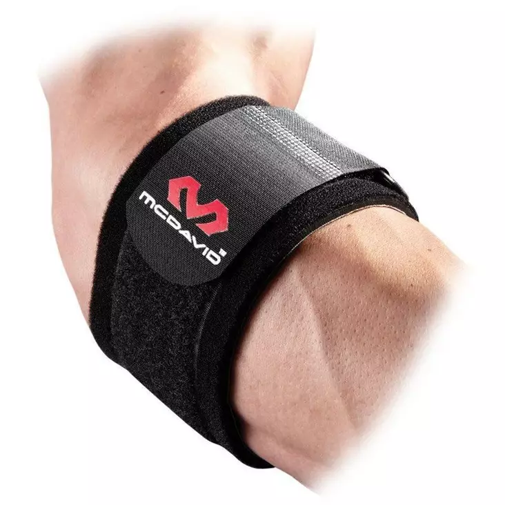 McDavid 486 Tennisarmbågsskydd, en storlek - Stöd för epikondylit / tennisarmbåge - 486 - 1