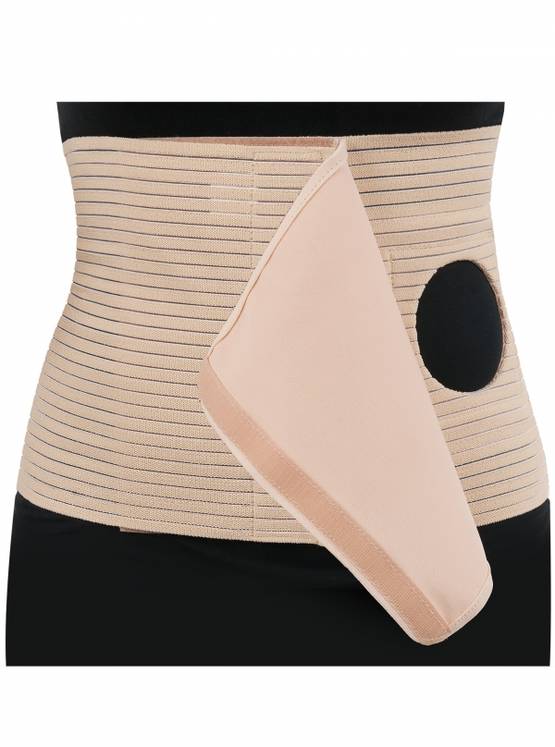 Qmed Support Stoma Waistband Stödkorsett med stomiöppning Avoris webbutik