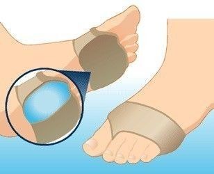 Orliman GL-204 Trampdyna med gelkudde - Fotkuddar och andra skyddande produkter - GL-204LP - 2