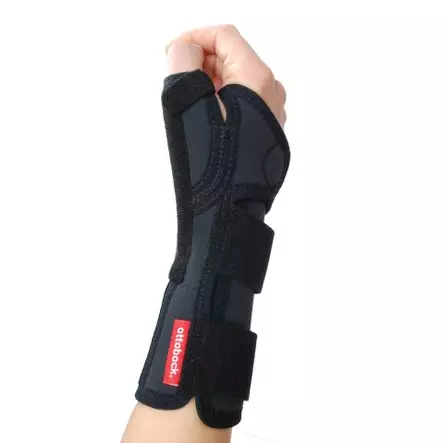 Ottobock 4146 Manu 3D Pollex handleds-/tumstöd, svart - Handledsstöd med tumstöd - 4146L-L-7P - 1
