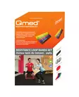 Qmed Resistance loop bands set -träningsbandset - Gymbollar, rullar och muskelvård - DRQM3MYYSETP - 2