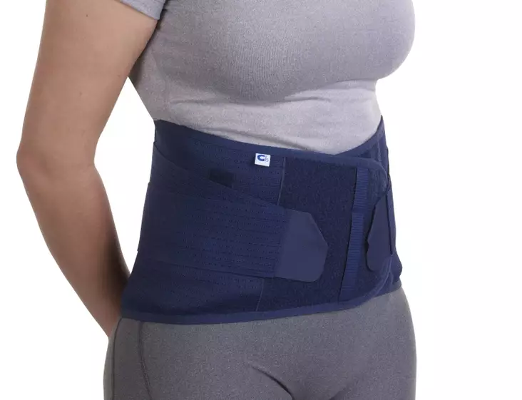 Camp 23550 Navy X Medelhög Ryggkorsett, blå - Stöd för länd- och korsryggen - 235500010P - 1