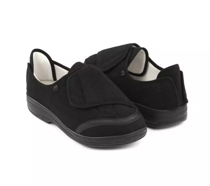 Klaveness Rehab 0875 Nåbling specialskor, svart - Skor för reumatiker och diabetiker - MS0875-35-002268P - 1