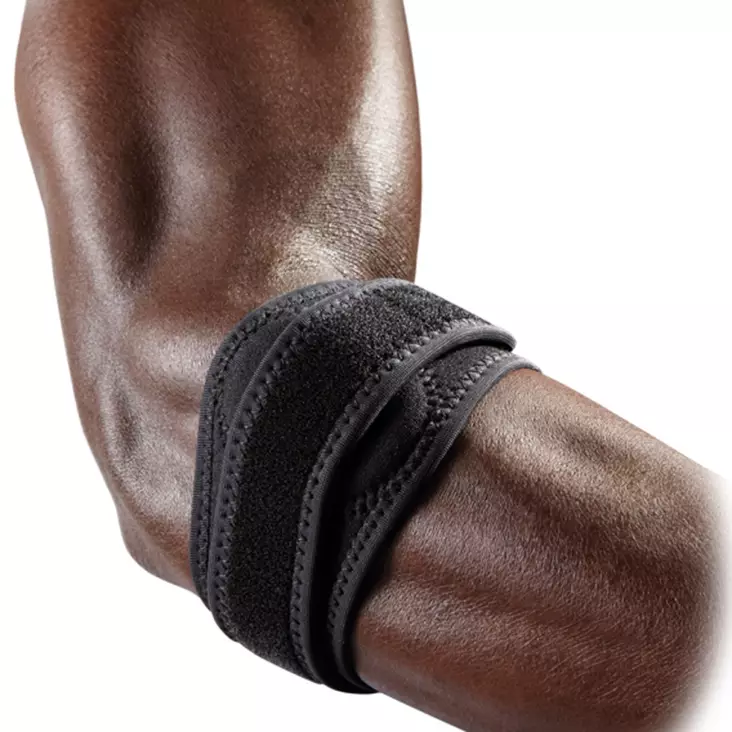 McDavid 489 Armbågsstöd för golf-/tennisarmbåge - Stöd för epikondylit / tennisarmbåge - 489-LP - 1