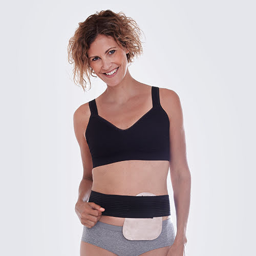 Nordicare 50213 StomiMini Mjuk Stomigördel, 3 st. förp., Vit - Stomibälten - 502138950P - 1