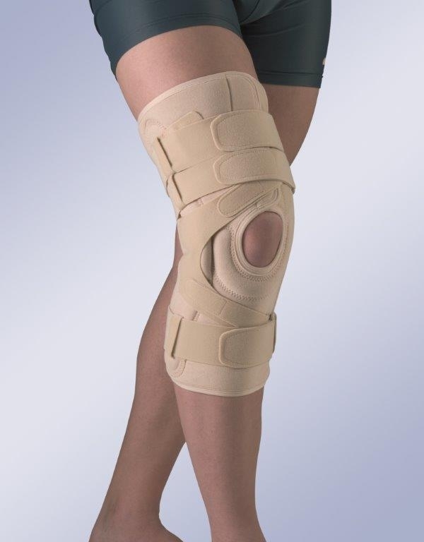 Orliman 6121D Gonartec Knästöd vid artros, vänster valgus/höger varus - Knästöd med sidoskenor - 6121D1P - 1