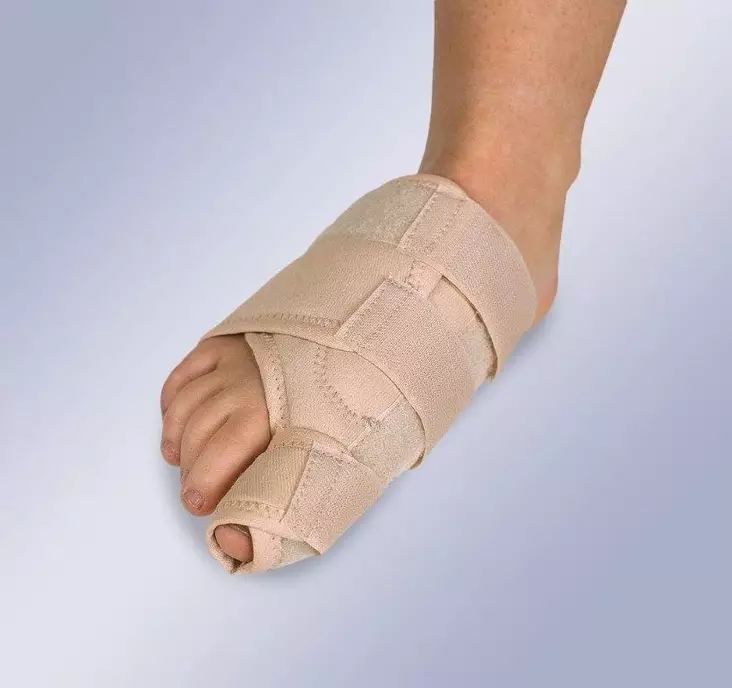 Orliman Nattskena för hallux valgus, en storlek - Stöd för snedställd stortå - HV-30P - 1