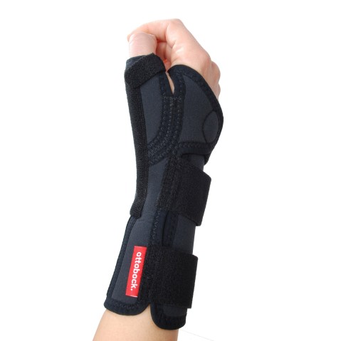 Ottobock 4146 Manu 3D Pollex handleds-/tumstöd, svart - Handledsstöd med tumstöd - 4146L-L-7P - 1