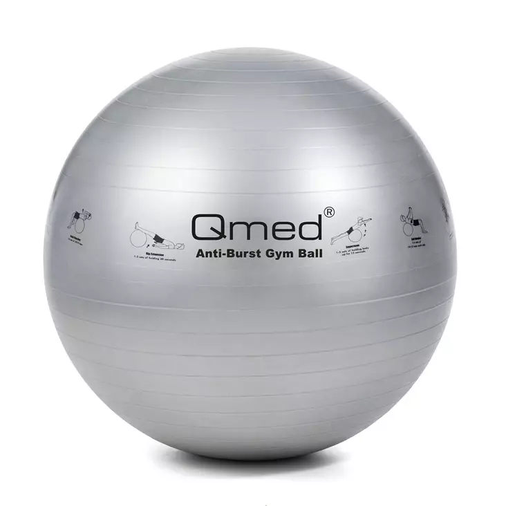 Qmed ABS GYM Ball Gymboll, grå, 85 cm - Gymbollar, rullar och muskelvård - DRQM3A0NA005P - 1