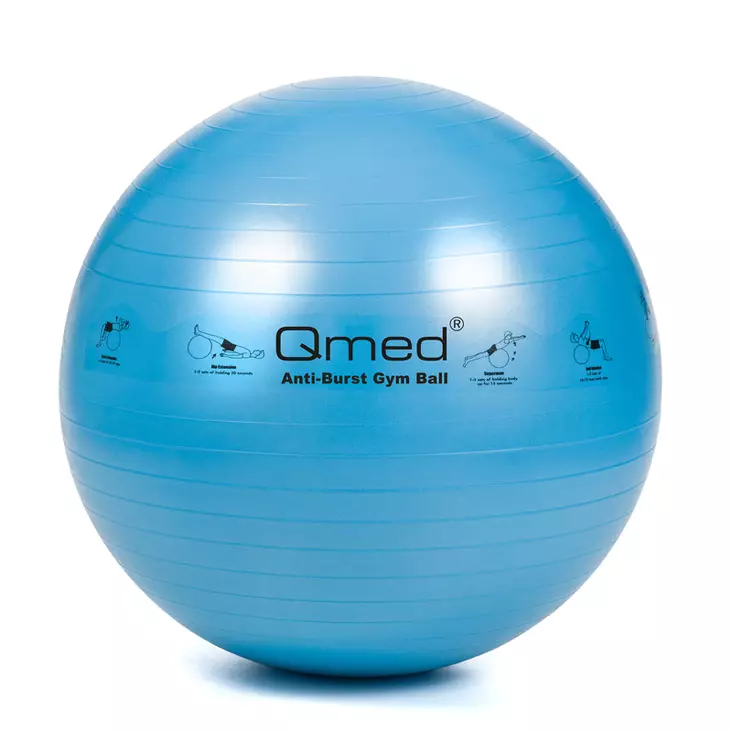 Qmed ABS GYM Ball Gymboll, blå, 75 cm - Gymbollar, rullar och muskelvård - DRQM3A0NA004P - 1