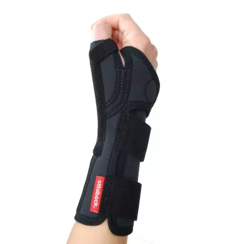 Ottobock 4146 Manu 3D Pollex handleds-/tumstöd, svart - Handledsstöd med tumstöd - 4146L-L-7P - 1