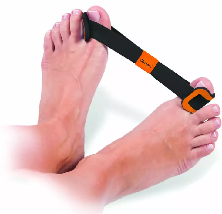Qmed I211 HalluFit Sträckare för hallux valgus, en storlek - Stöd för snedställd stortå - DRIF0D2BEX01P - 1